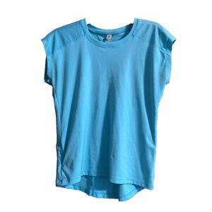 Champion Mesh TankTop Womens Sz XS Fits Like SM/M Blue Athletic Stretch Workout